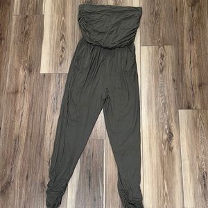 Olive green jumpsuit